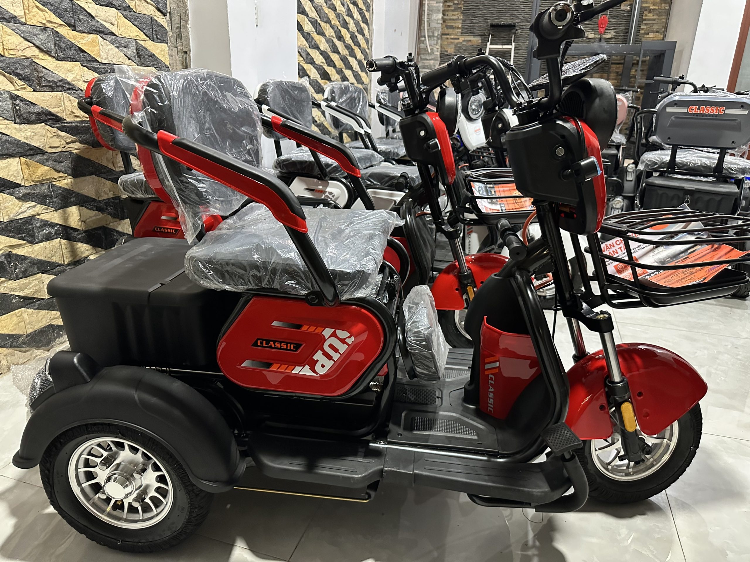 Xe điện 3 bánh giá siêu tốt