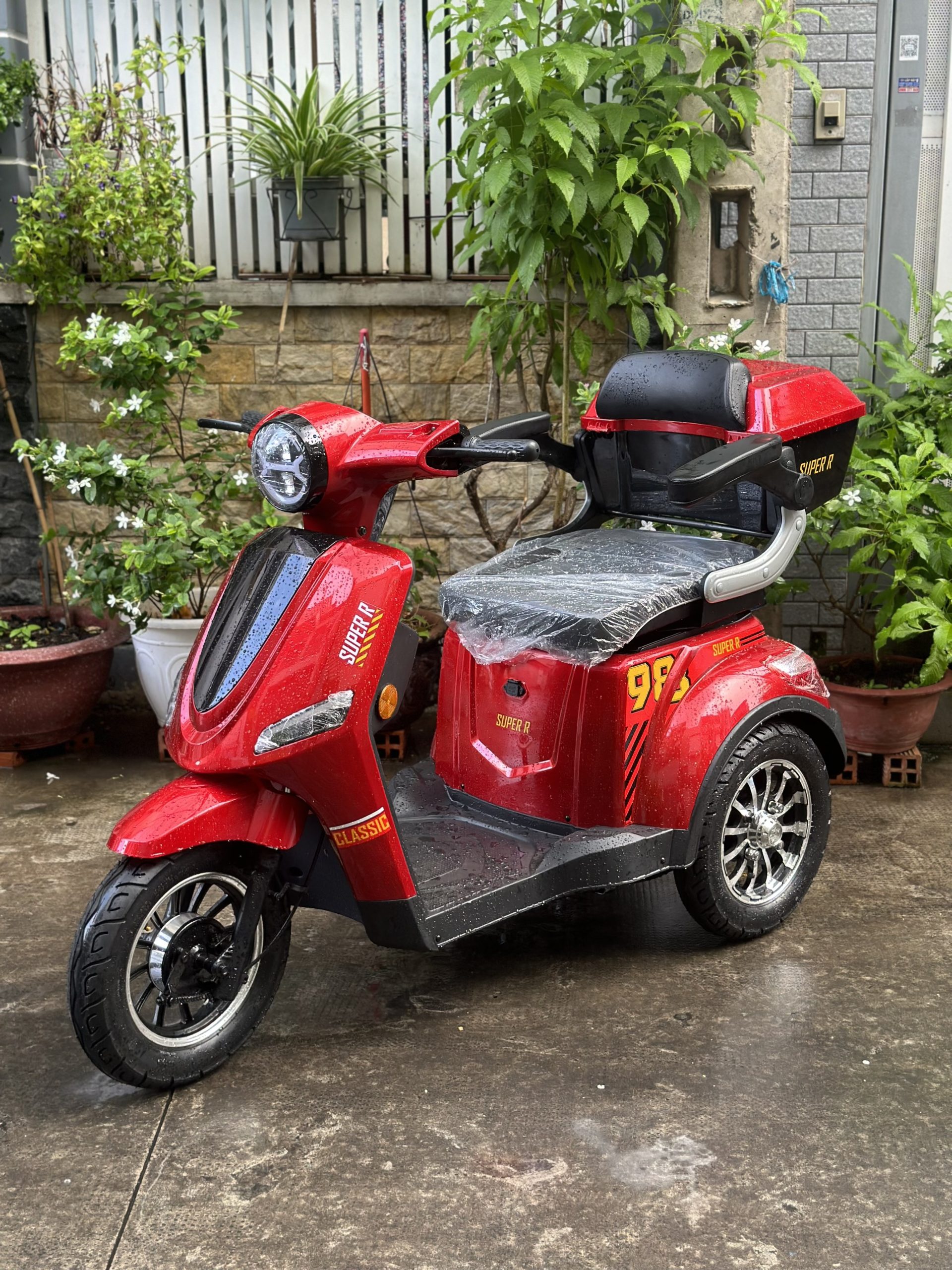 Xe điện 3 bánh 800W Super R - Hình ảnh 2