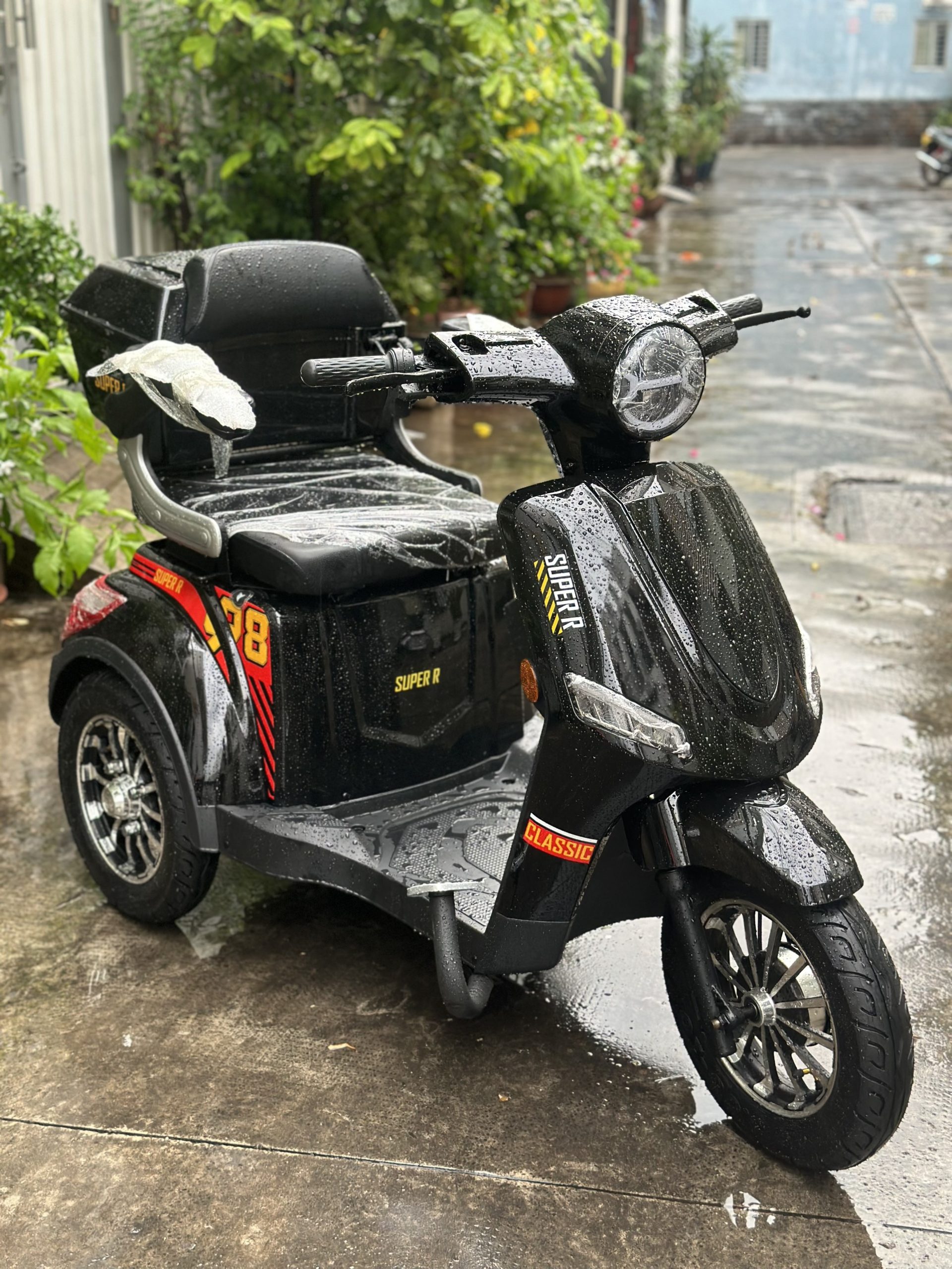 Xe điện 3 bánh 800W Super R - Hình ảnh 6
