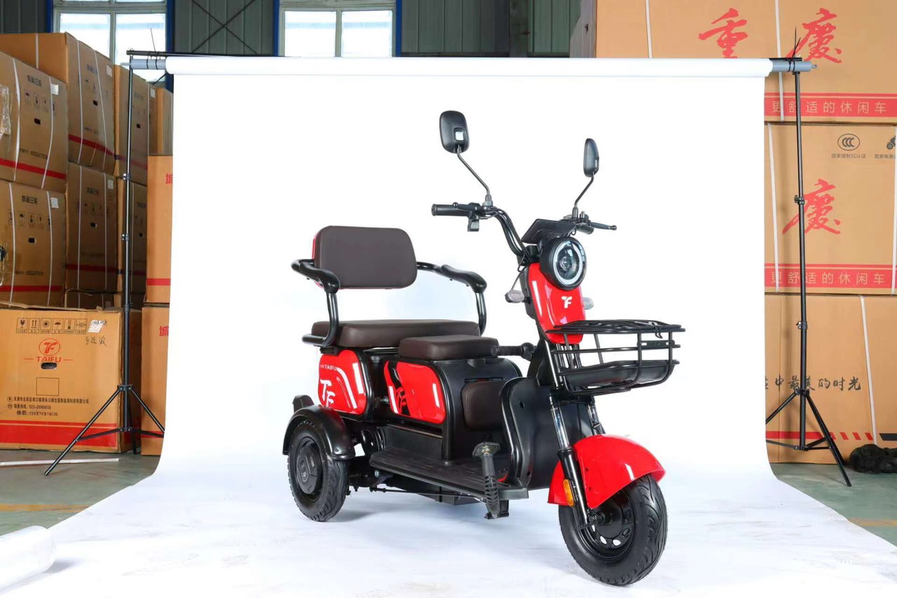 Xe 3 bánh điện TAIFU khung sườn mới 650w giá siêu hời