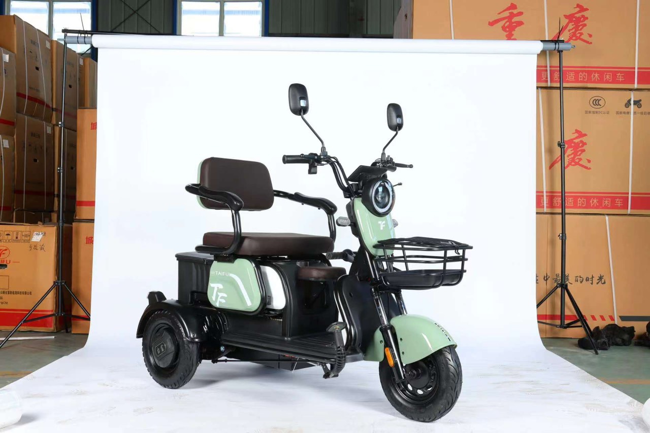 Xe 3 bánh điện TAIFU khung sườn mới 650w giá siêu hời - Hình ảnh 3