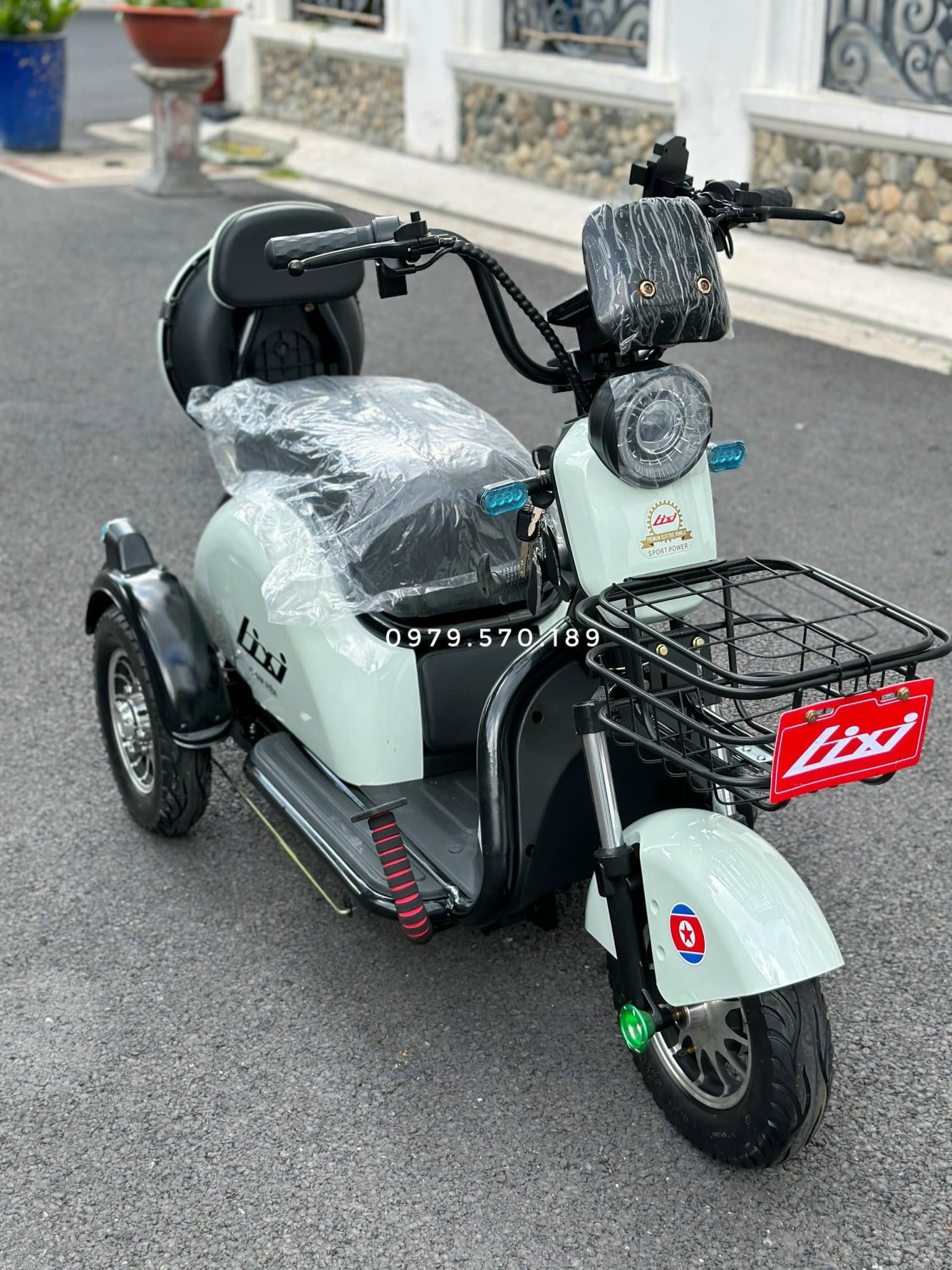 Xe Điện Ba Bánh Mini LIXI - Hình ảnh 3